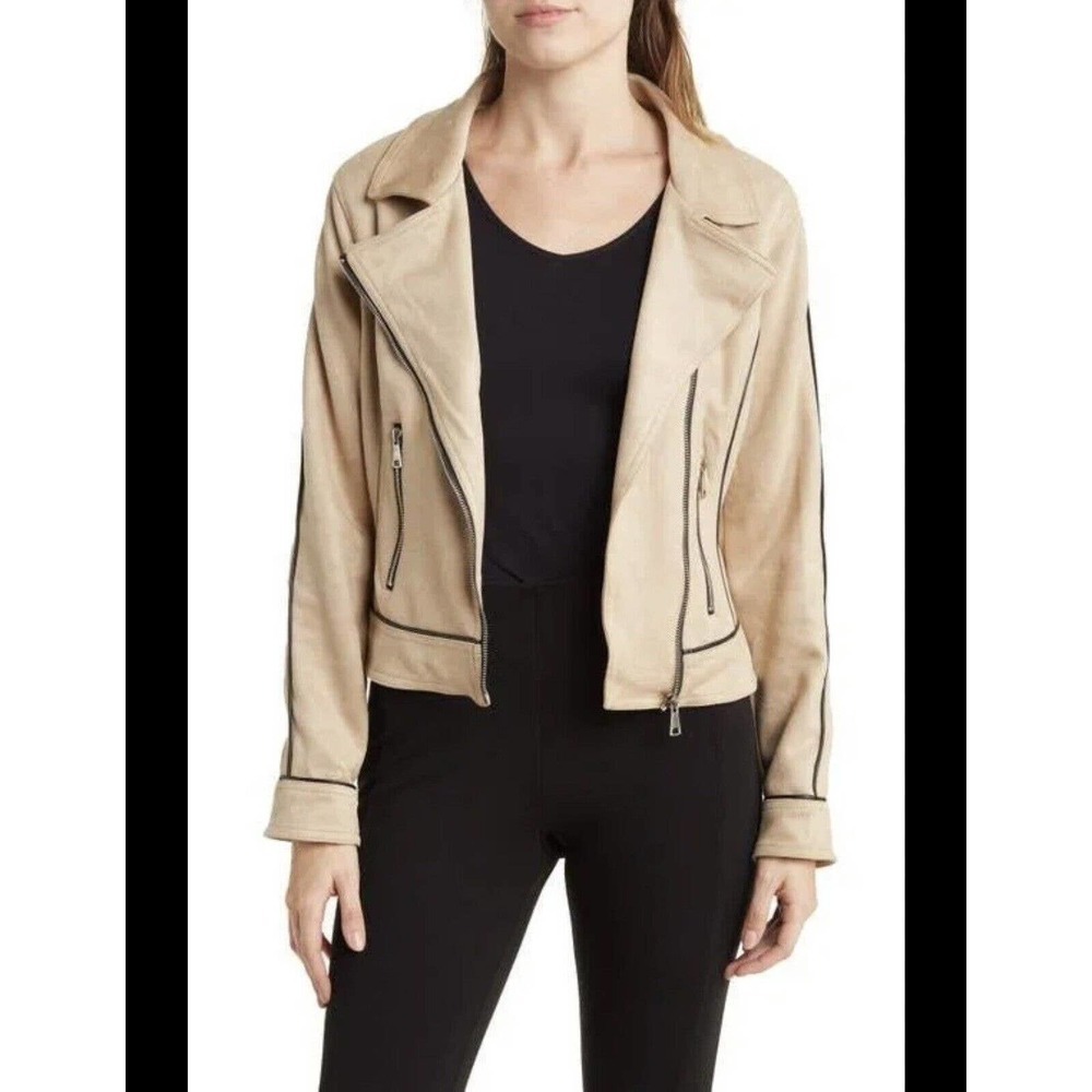 Laundry By Shelli Segal Jackets & Coats Laundry Suede Beige Women’s Size M